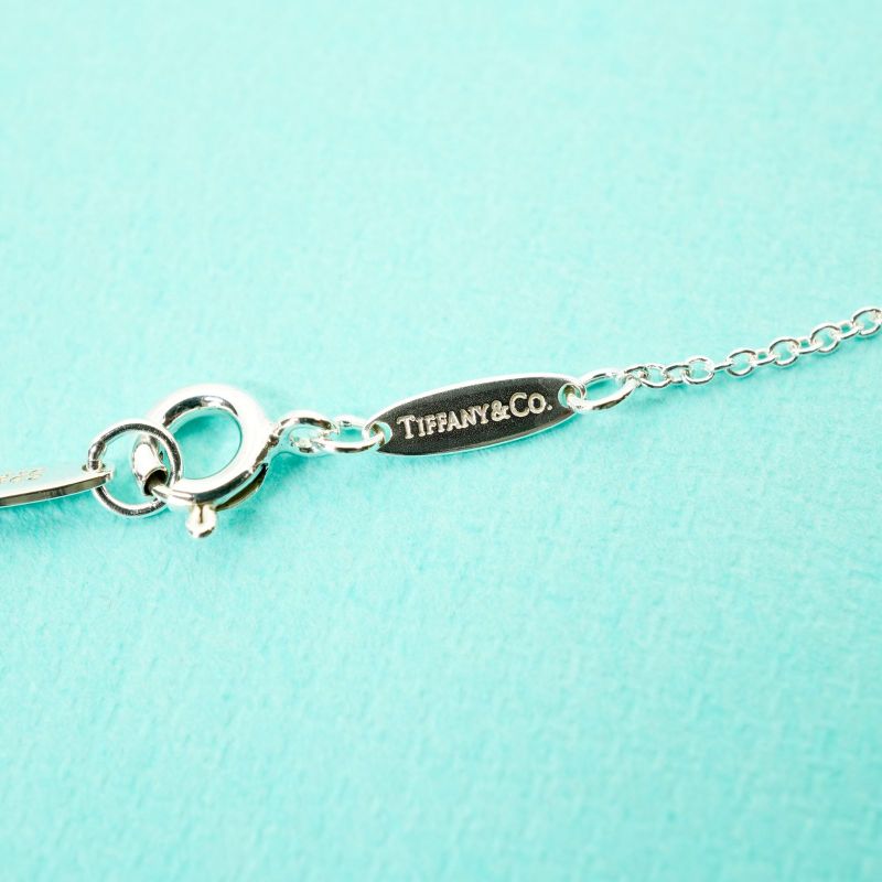 11mm (0.43in) Tiffany & Co Small Open Heart Necklace 24-5792s