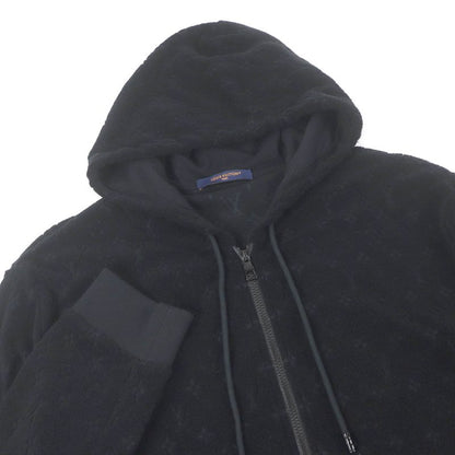 Louis Vuitton 23AW 1abj63 Monogram French Terry Zip-through Hoodie Pile Fabric