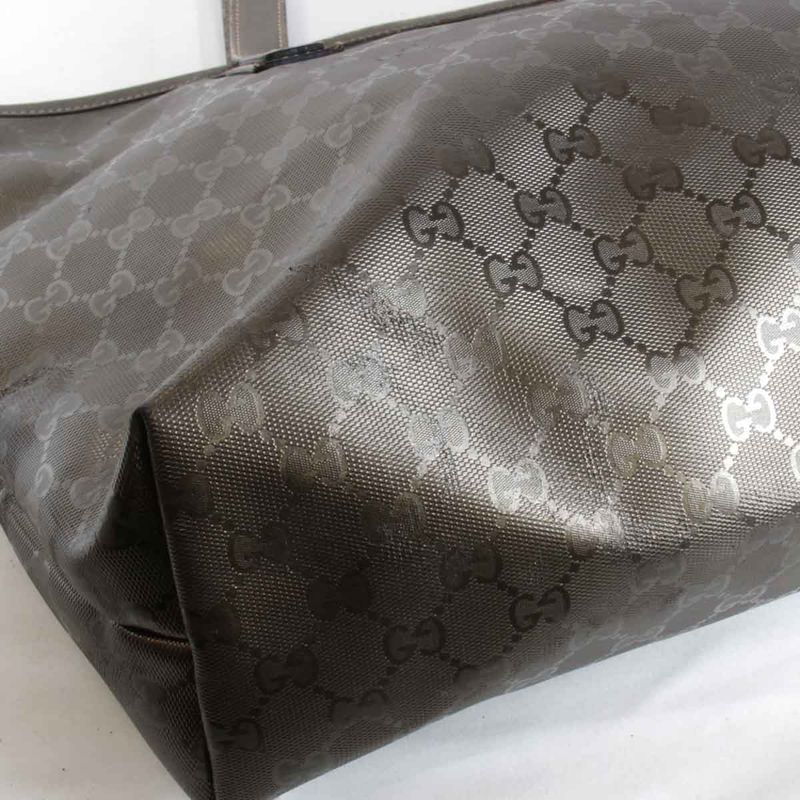 Gucci 211137 212792 Tote Bag GG Imprime Gold
