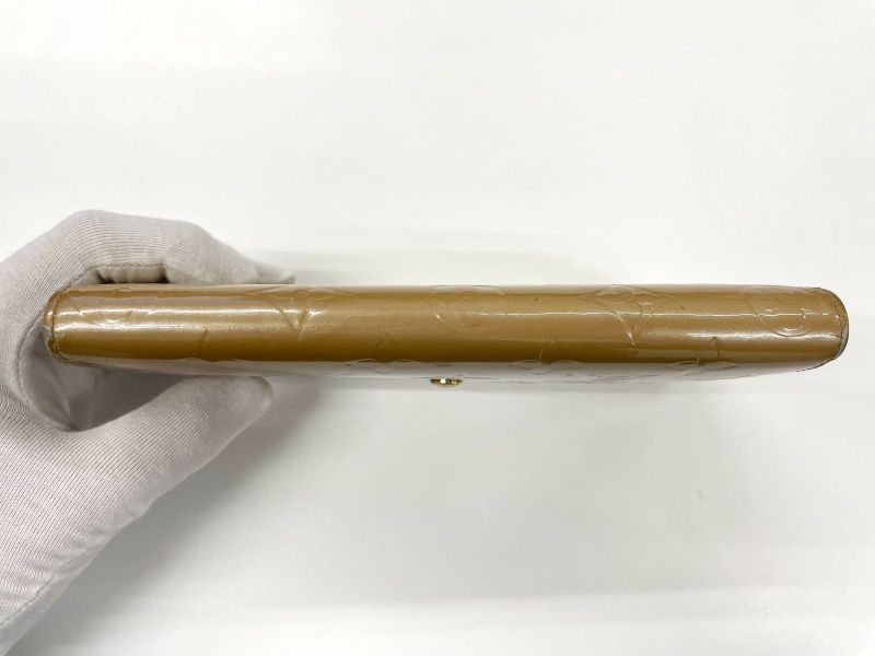 Louis Vuitton Monogram Vernis Porte Trésor International Long Wallet M91163