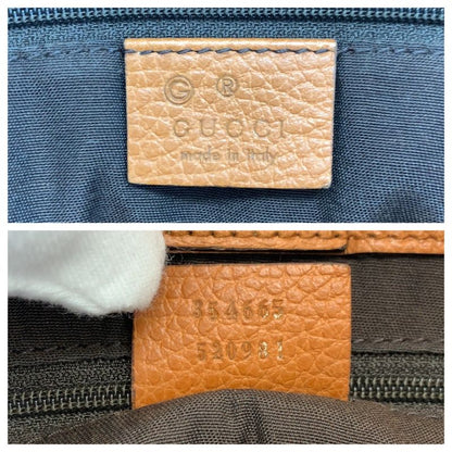 Gucci Bamboo Tassel Brown Gold Hardware Leather 354665 Tote Bag Shoulder Bag