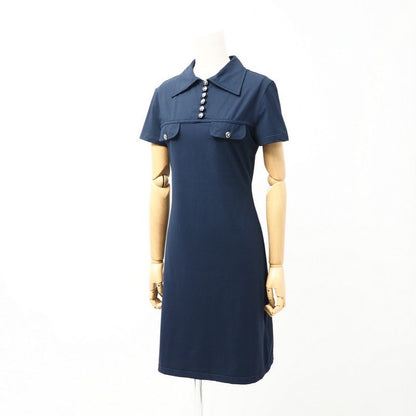 Fendi Vintage Dress Size 42 FF Double F Button Made In Italy 20240726 Ra0563