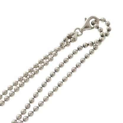 Gucci Plated Double Ball Chain Silver 925 Necklace Pendant 1303 Gucci