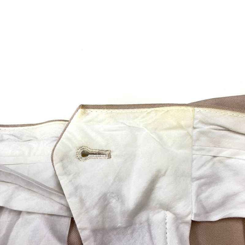 Celine by Phoebe Philo Wool Slack Pants 2 1t81 074b Beige 38