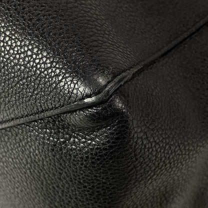 Celine Tote Bag Cabas Phantom Small With Belt Black Leather