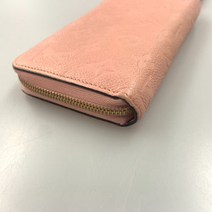 Louis Vuitton Monogram Empreinte Zippy Wallet Round Zipper Long Wallet M64090