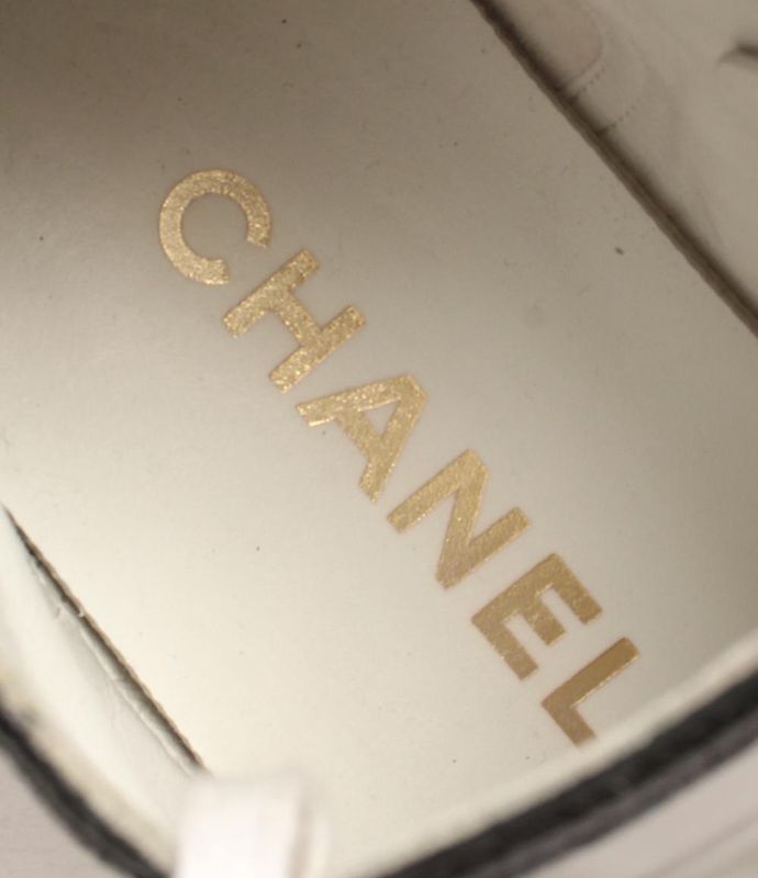 Chanel High Cut Sneakers G38091 Women's Size 37 (L) Chanel