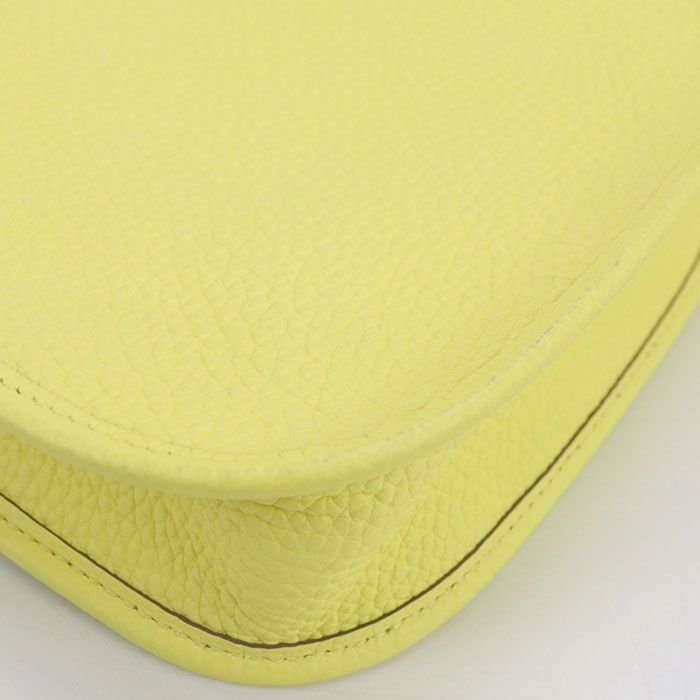 Hermes Evelyn TPM Shoulder Bag Taurillon Clemence W Engraved Ladies