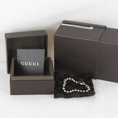 Gucci Ball Chain Bracelet 925 Silver