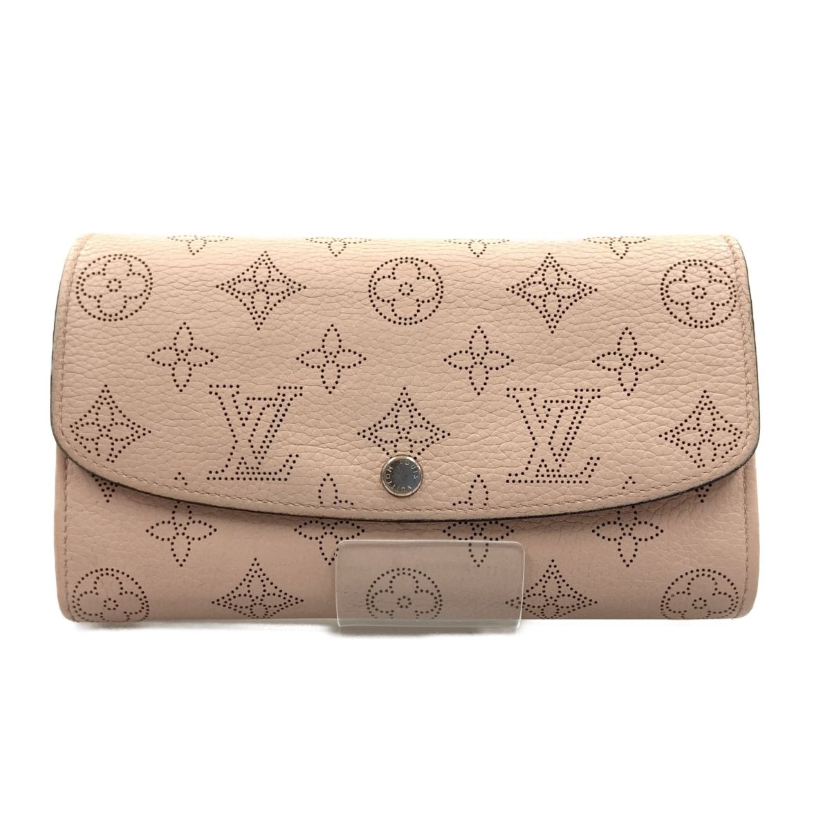 Louis Vuitton Mahina Portefeuille Iris Bifold Long Wallet M60145 Light Pink