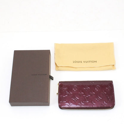Louis Vuitton Long Wallet Vernis Zippy Wallet M93575 Violet