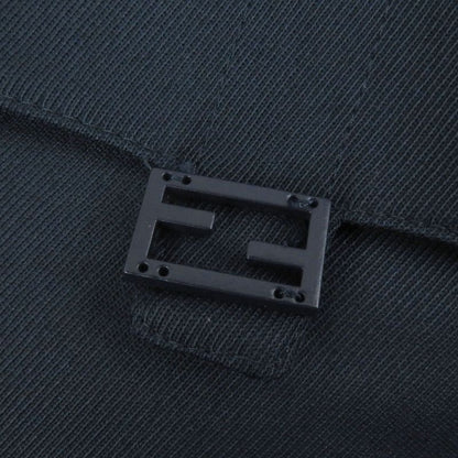 Fendi 2022 Fb0825 FF Logo Hardware Easy Pants Tapered Pants Navy 46 Made In