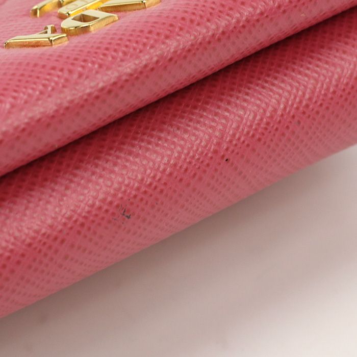 Prada Saffiano Leather Wallet 38000 Pr80365 Tri-fold Wallet Leather Saffiano