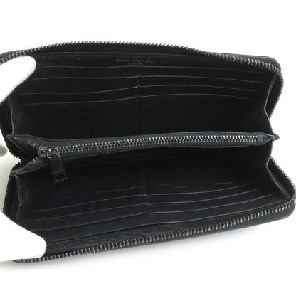 Saint Laurent Round Zipper Long Wallet
