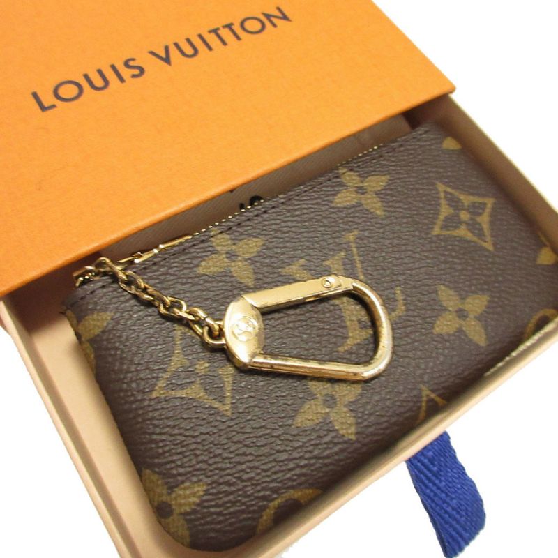 Louis Vuitton Monogram Pochette Cles M62650 2025 Brown Coin Case Wallet 0460