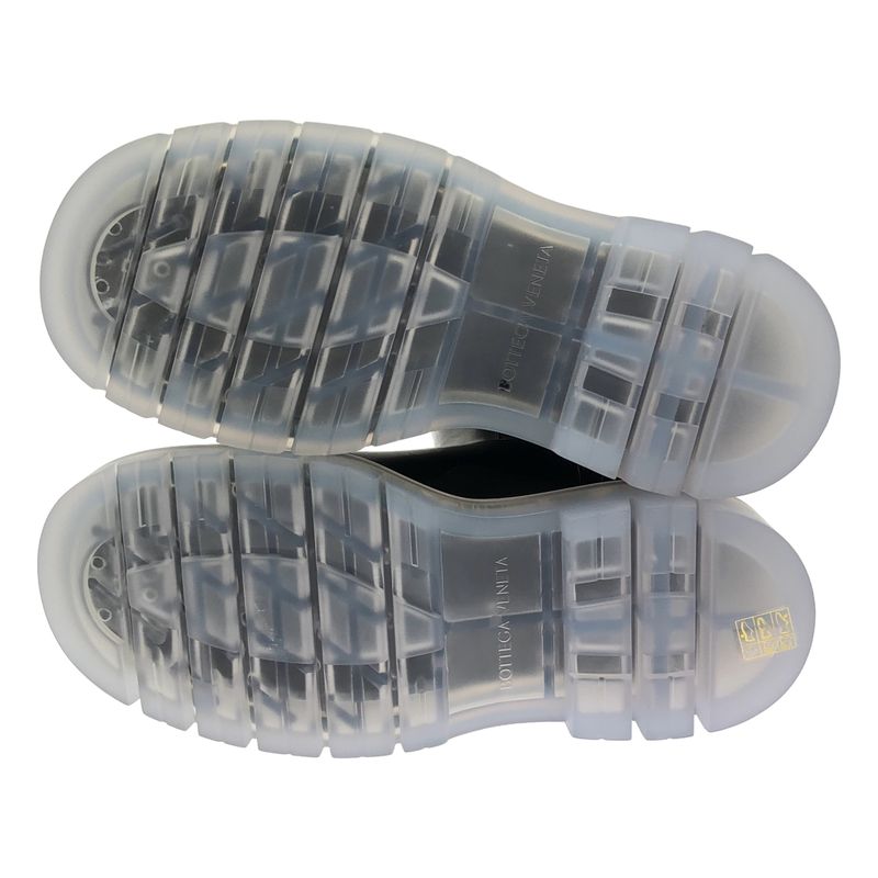 Bottega Veneta - Side Gore Tire Boots - 38 1 2 - Black Clear - Women's