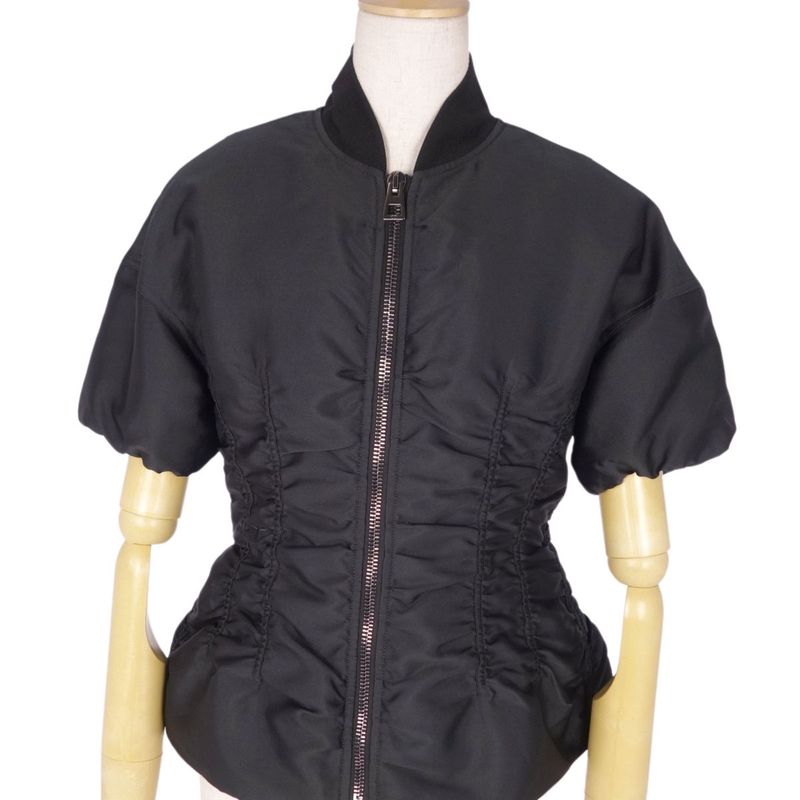 Christian DIOR Jacket Blouson 2023 Bomber Jacket Technical Silk Twill Cottoned