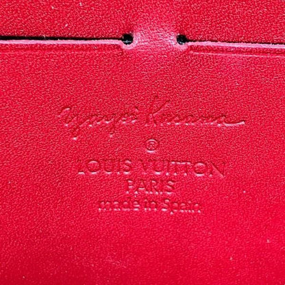 Louis Vuitton Vernis Dot Infinity M91572 Yayoi Kusama Round Zipper Long Wallet