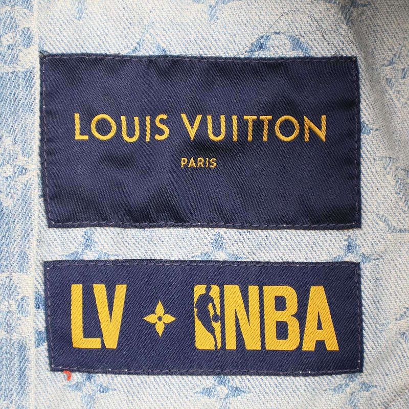 Louis Vuitton 21aw Nba Monogram Zip-Up Hoodie Jacket Uzd Hla01w Blue 44