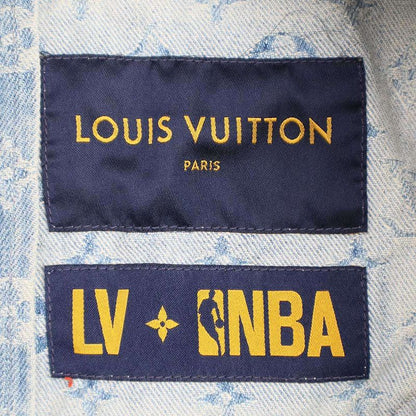 Louis Vuitton 21aw Nba Monogram Zip-Up Hoodie Jacket Uzd Hla01w Blue 44