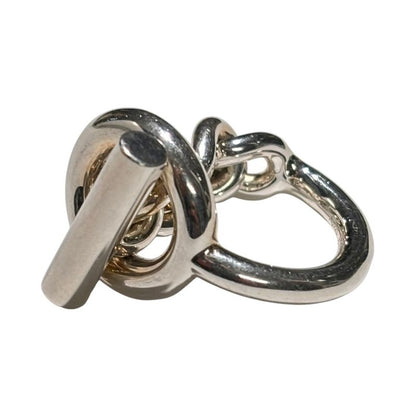 Hermes Echappe Croisette Ring GM 50 (size 10) Silver Ring Purchased in 2024