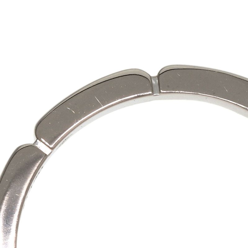 Cartier Maillon Panthère #60 Ring 18K White Gold Unisex