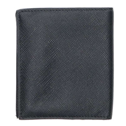 Prada 2mo5132 Embossed Logo Bifold Leather Wallet Men's