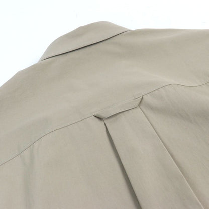 Gucci 24SS 762164 Cotton 100% Logo Embroidery Button-down Long Sleeve Shirt