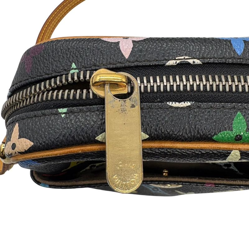 3060 Louis Vuitton Multicolor Monogram Lift M40056 Shoulder Bag LV Noir Black