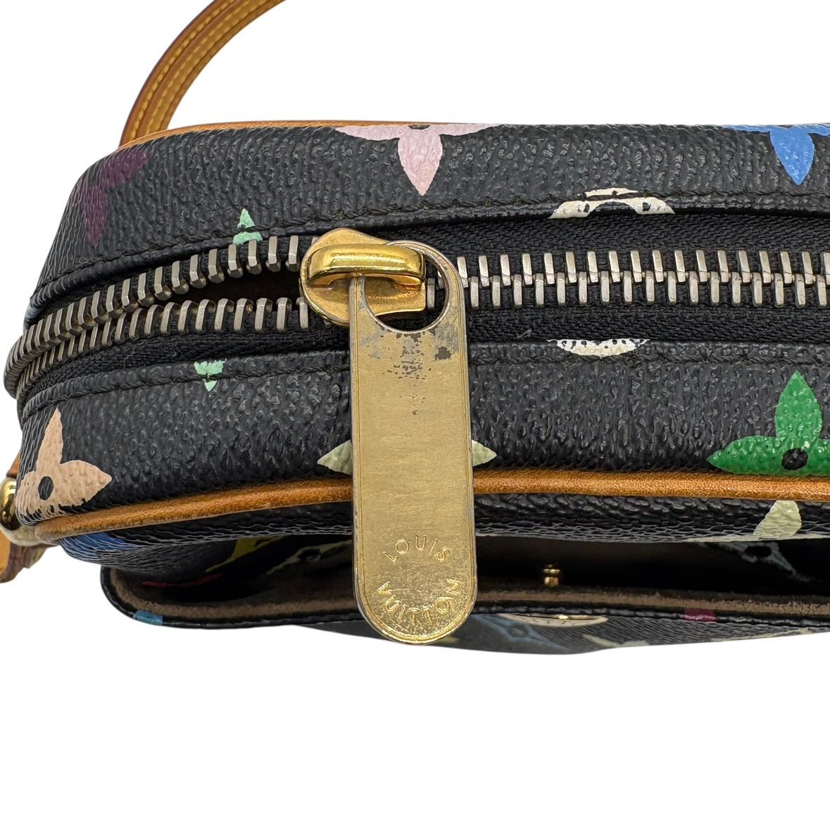 Louis Vuitton Multicolor Monogram Lift M40056 Shoulder Bag LV Noir Black