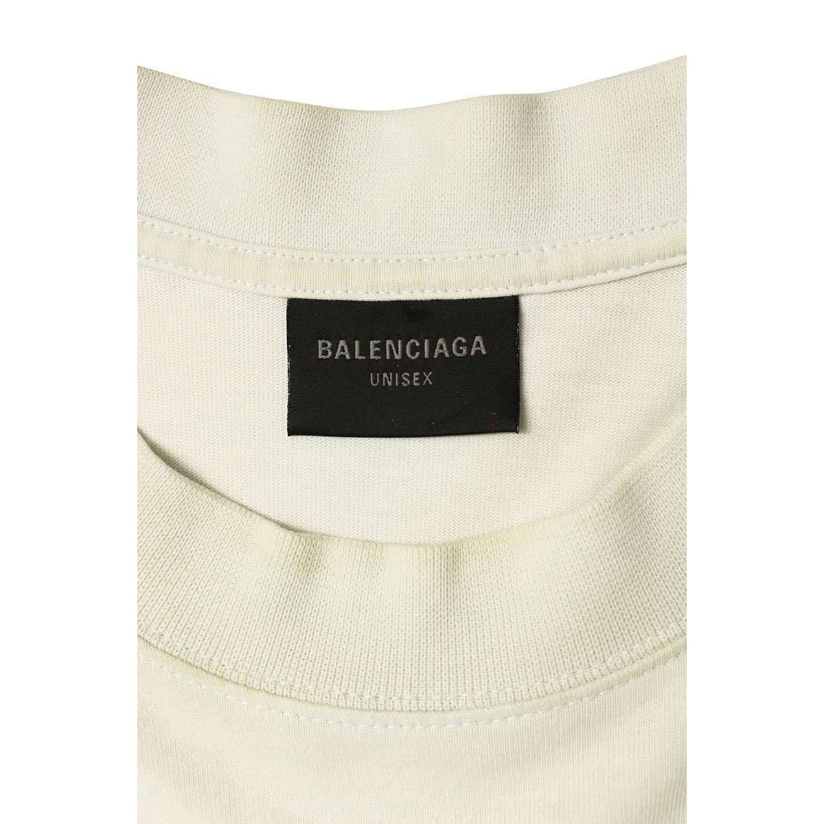 Balenciaga Crushed Bblogo T-Shirt XS — view 3