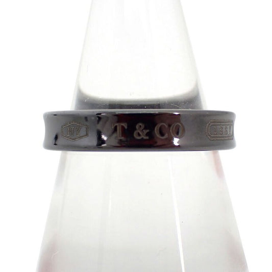 Tiffany & Co Ti Black Titanium 1837 Ring No.10