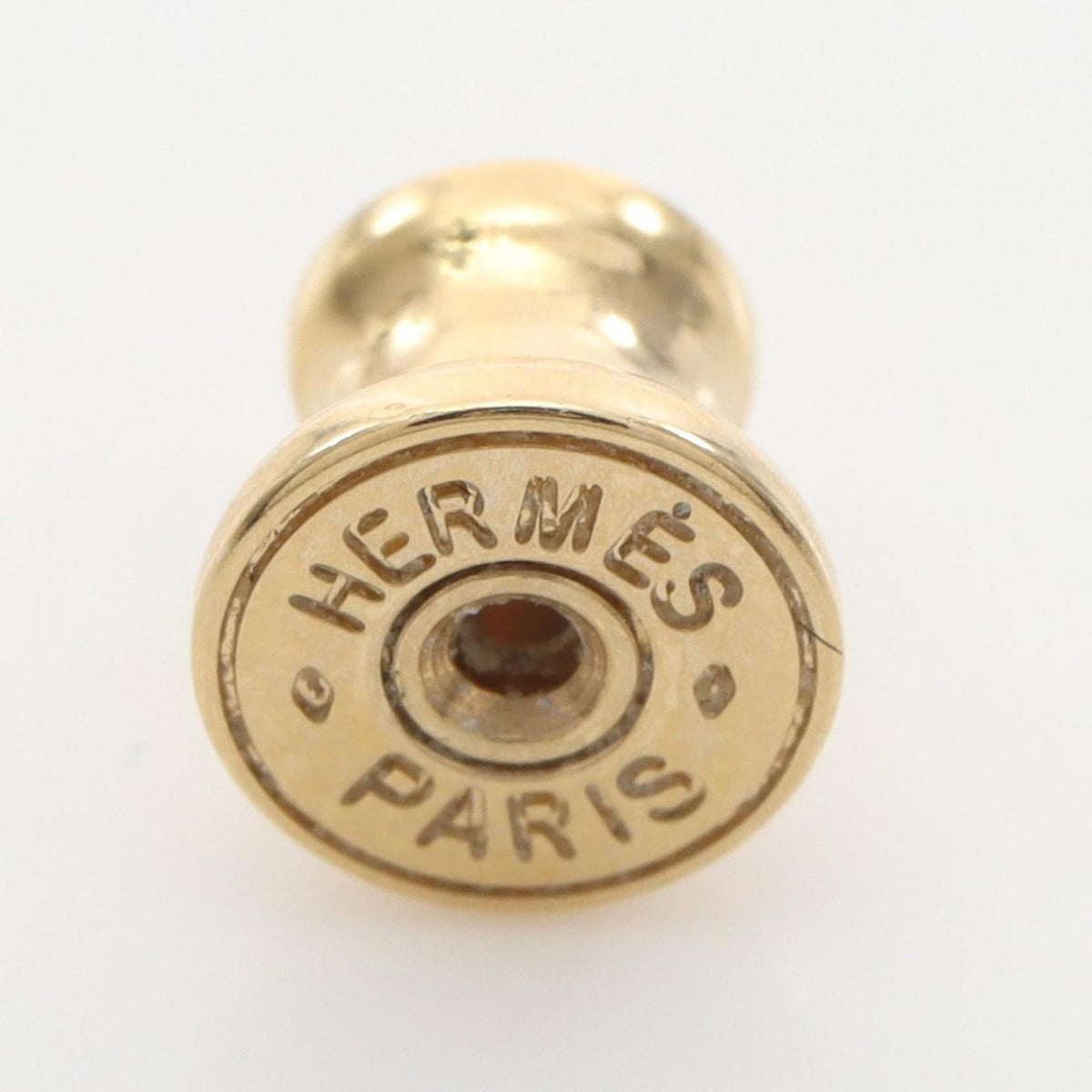 Hermes Earrings Loop Grand Leather B — view 4