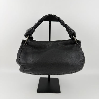Bottega Veneta Handbag Black Leather Vintage — view 3