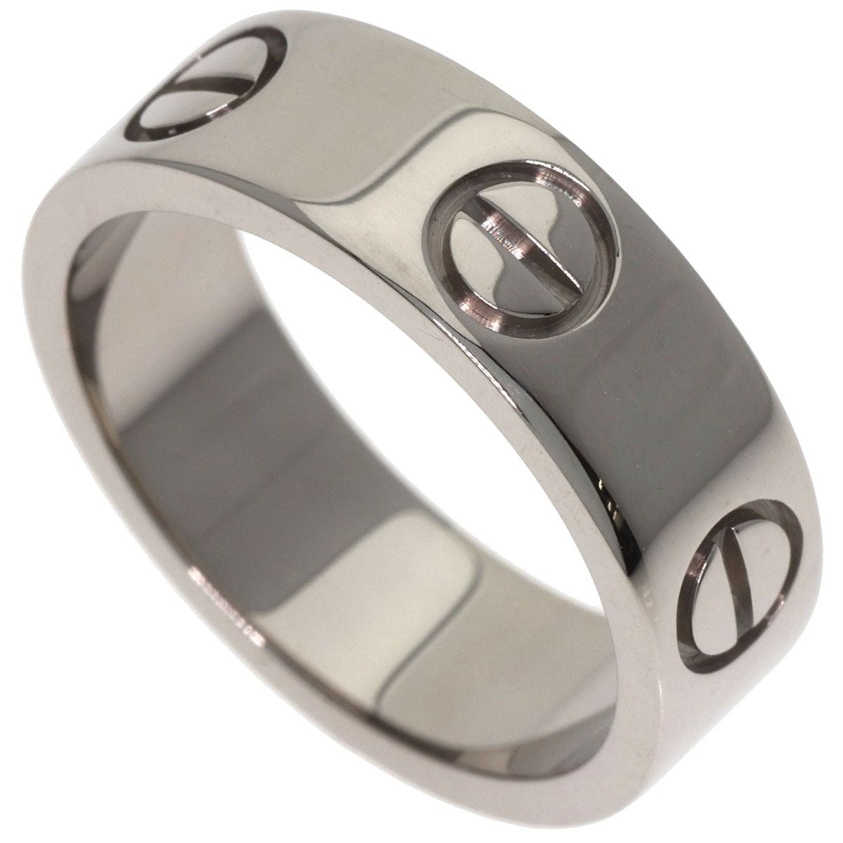 Cartier Love Ring 49 18K White Gold