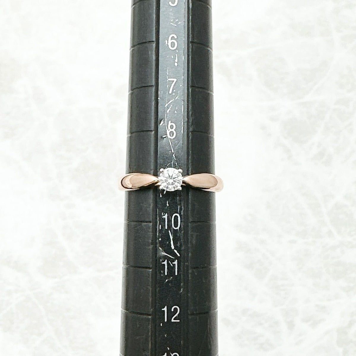 Tiffany & Co. Harmony Diamond Pink Gold Platinum Ring — view 9