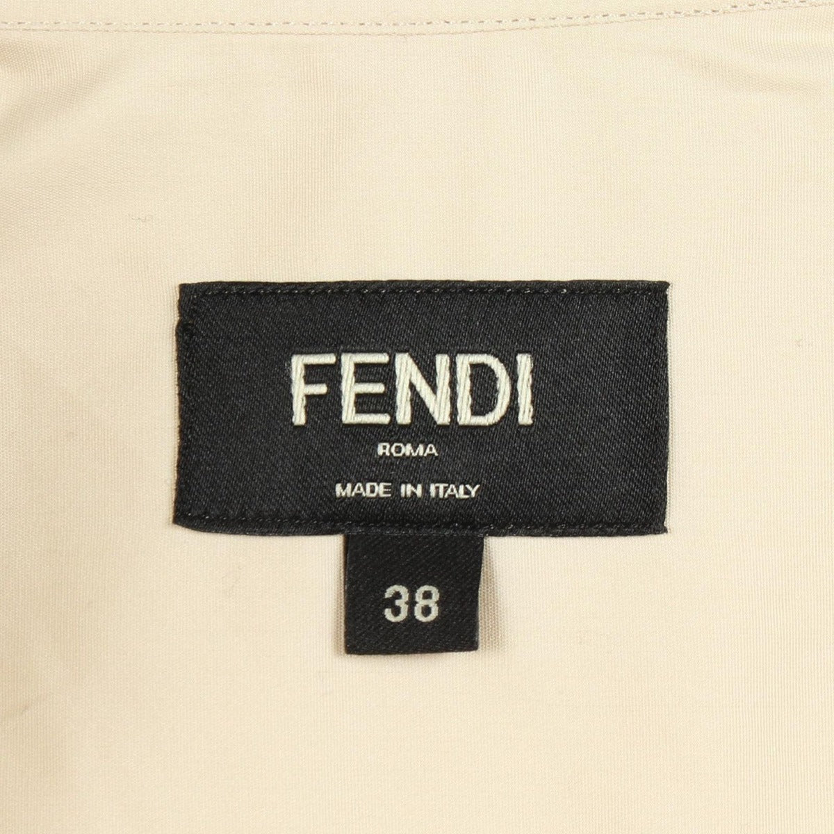 Fendi Cotton Shirt Top Beige — view 3