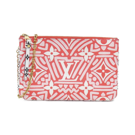 Louis Vuitton LV Crafty Pochette Double Zip Shoulder Bag