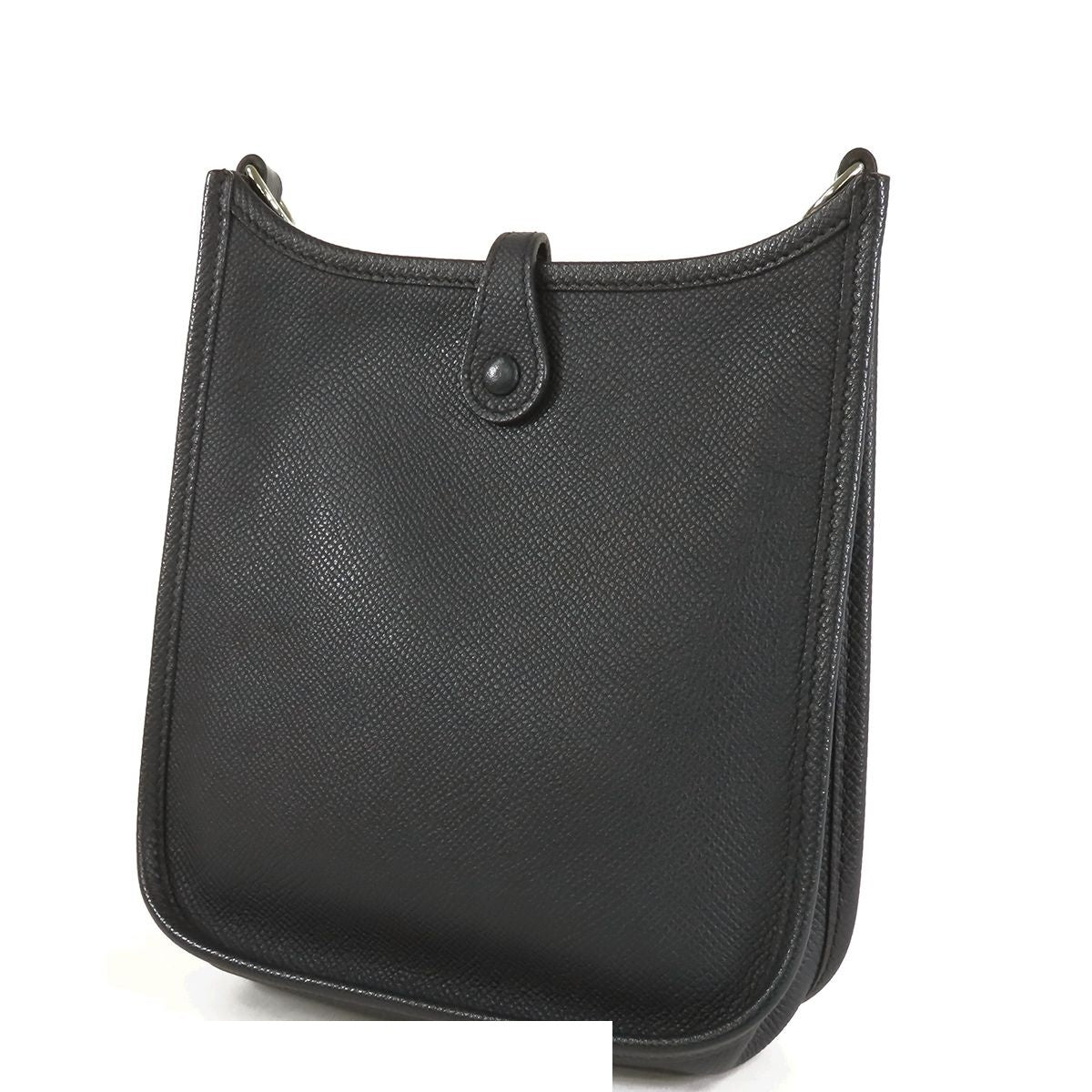 Hermes Evelyne Amazon TPM Blue Indigo Silver Epsom Shoulder Bag — view 2