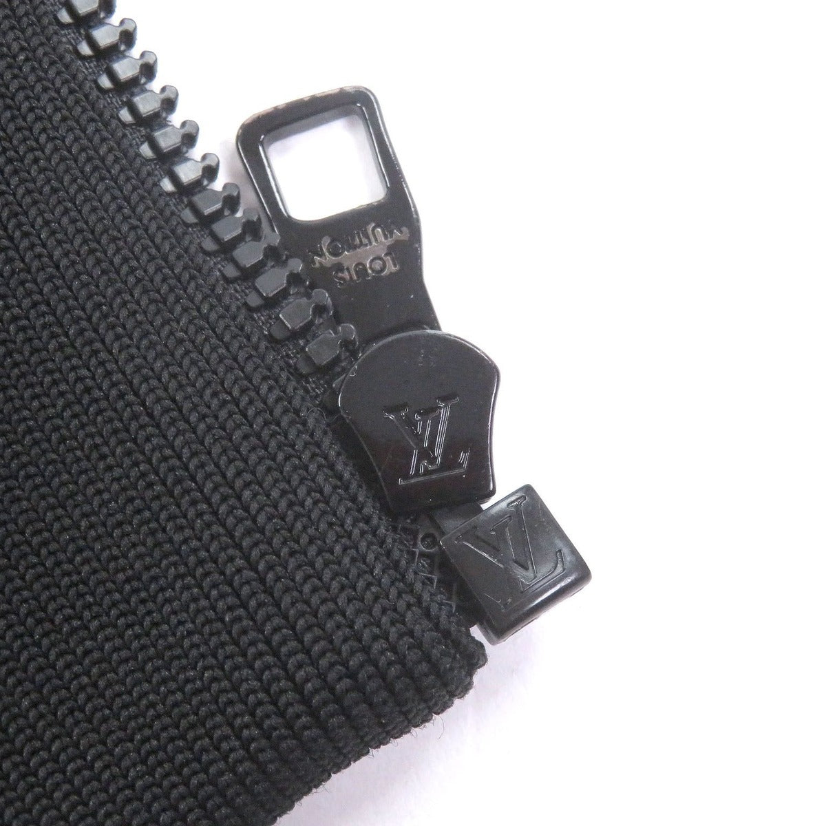 Louis Vuitton Monogram Zip Sle Hoodie Black Blue — view 5