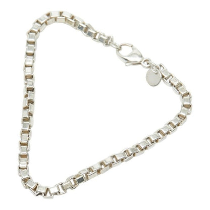 Tiffany & Co Venetian Link Chain Bracelet Silver
