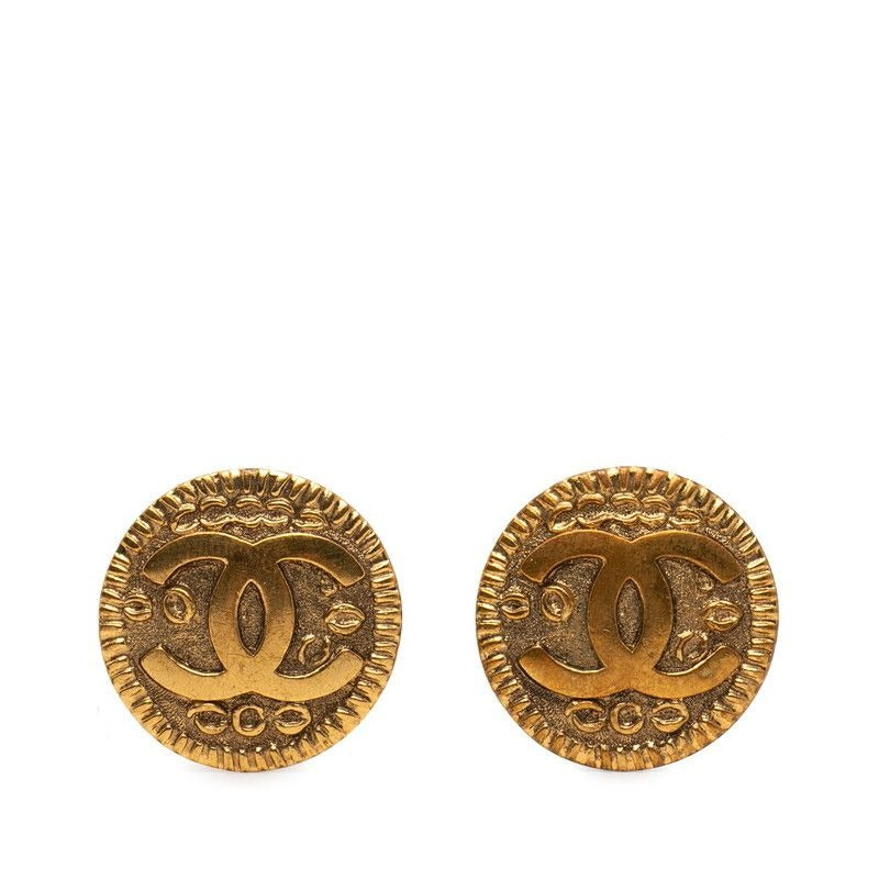 Chanel Coco Mark Gold Plated