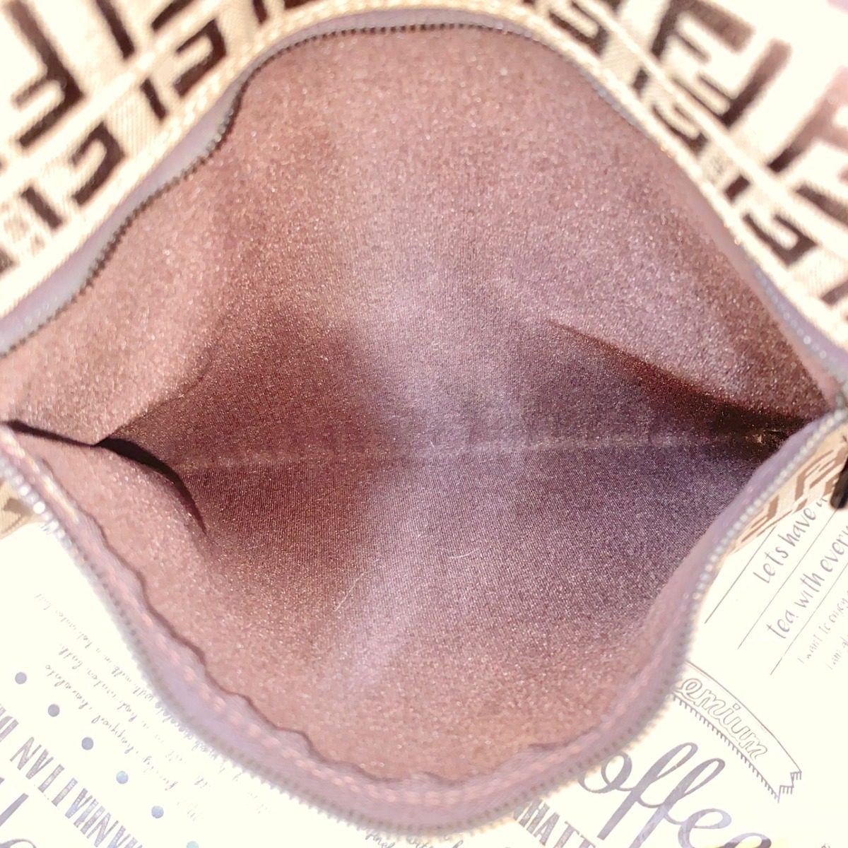 Fendi Handbag Vertical Zucca A4 Business Travel Formal — view 9