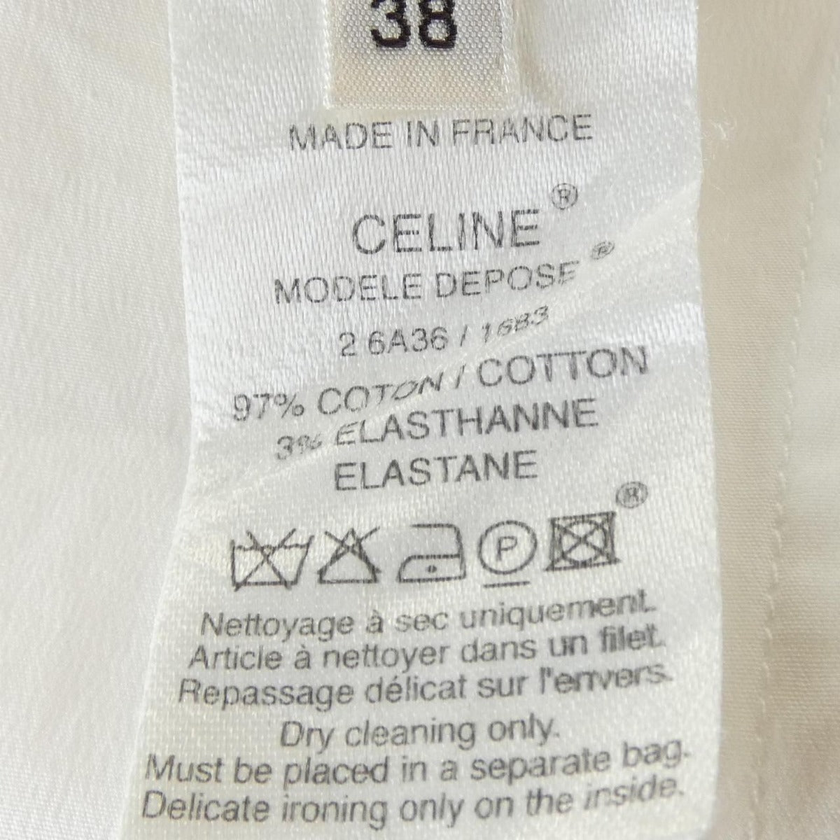 Celine 2 Dress White 38 — view 3