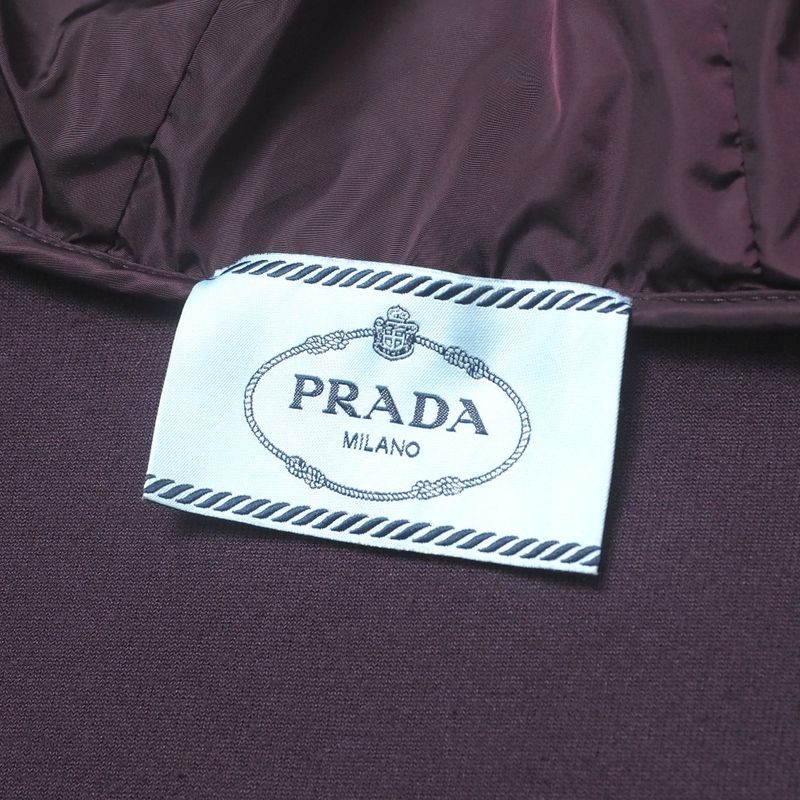 Prada Sports Prada Sports Hoodie Size S Zip Up Velour Logo Plate Made In