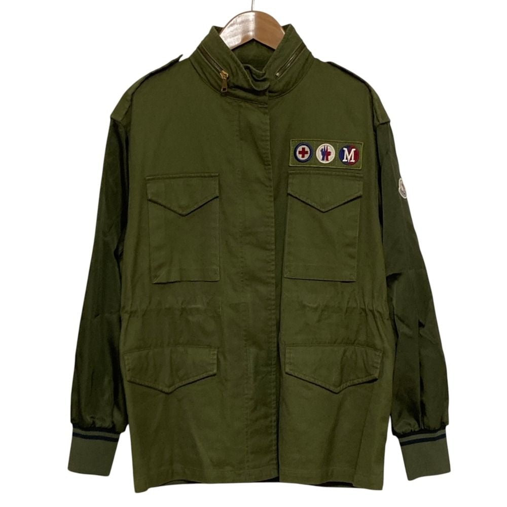 Moncler Zamia Military Jacket 0 Khaki