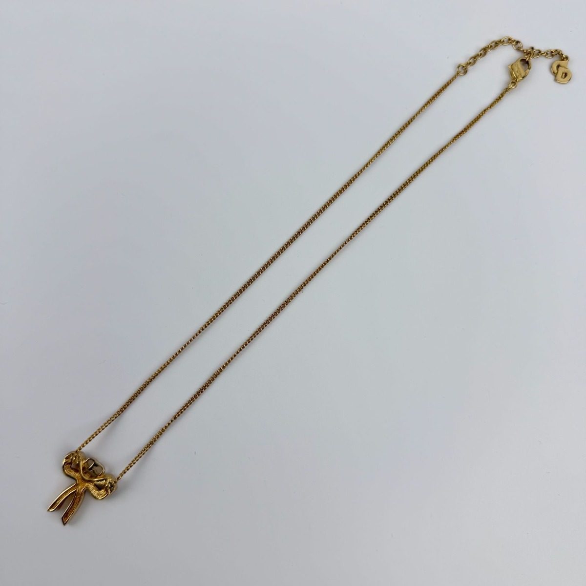 Dior Necklace Gold Vintage — view 5
