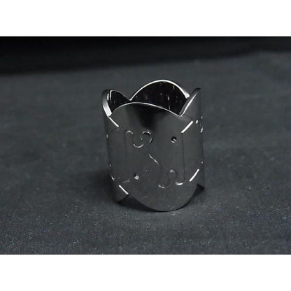 Hermes Parthenon Scarf Ring Closure Silver — view 2