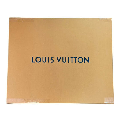 Louis Vuitton Wool Leather Dress Long Sleeves Knit Sweater Belt Box Black And