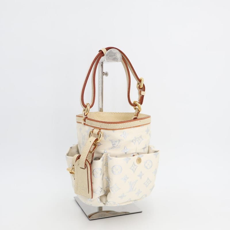 Louis Vuitton Monogram Pastel Glitter Thor PM Bucket Shape